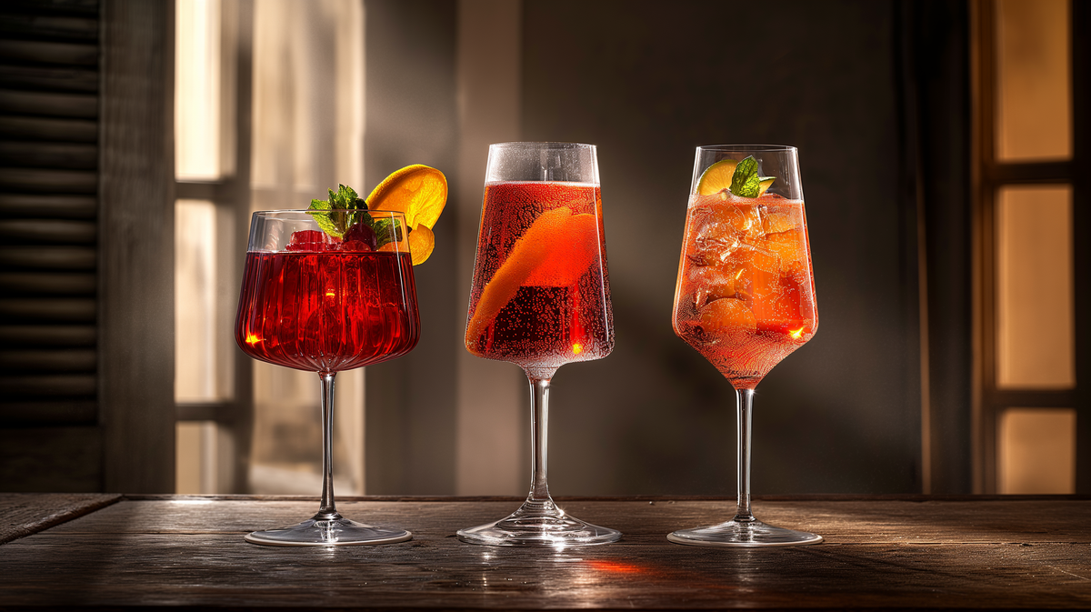 Trois nuances de Spritz
